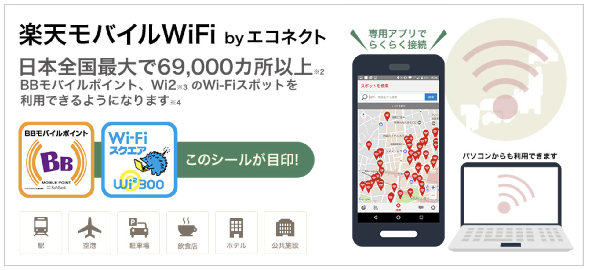 楽天モバイル　Wi-fi