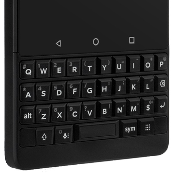 BlackBerry KEY2のキーボード