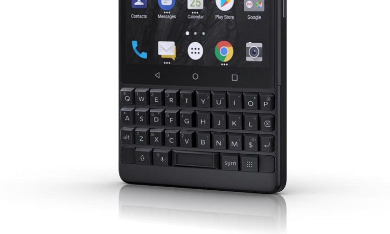 BlackBerry KEY2のデザイン