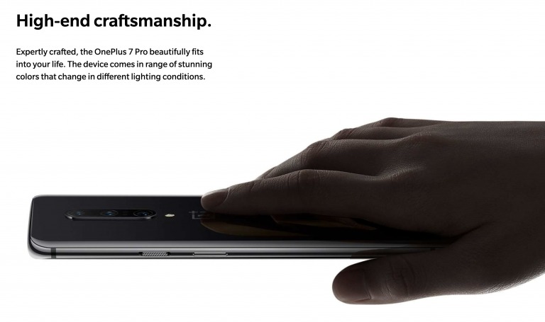 OnePlus 7 Proの背面