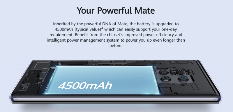 HUAWEI Mate 30 Proのバッテリー