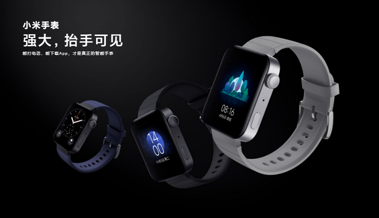 Xiaomi、Miブランドでの本格的なスマートウォッチ「Mi Watch」はApple Watch似？