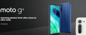 moto g8 がついに登場、Snapdragon 665、トリプルレンズ搭載の6.4インチディスプレイ