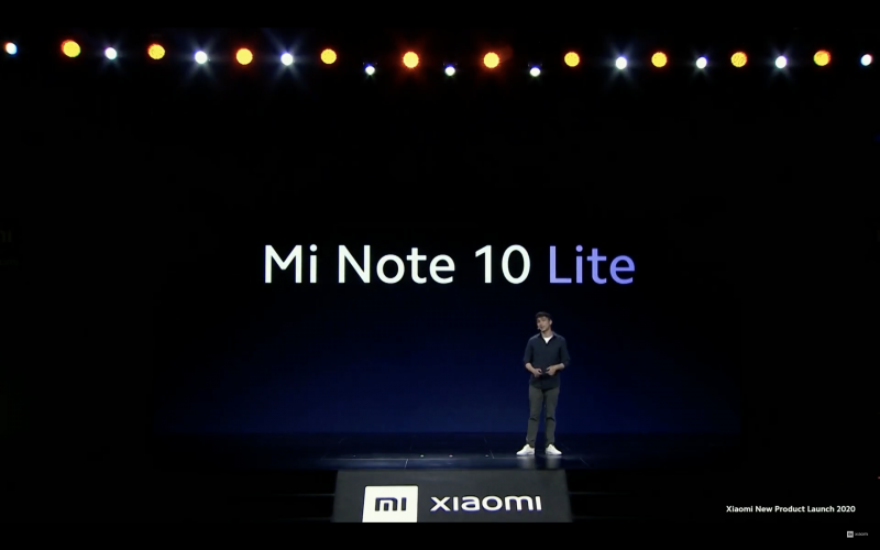 Mi Note 10 Lite発表