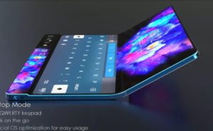 Samsung Galaxy Fold 2のコンセプトイメージ１