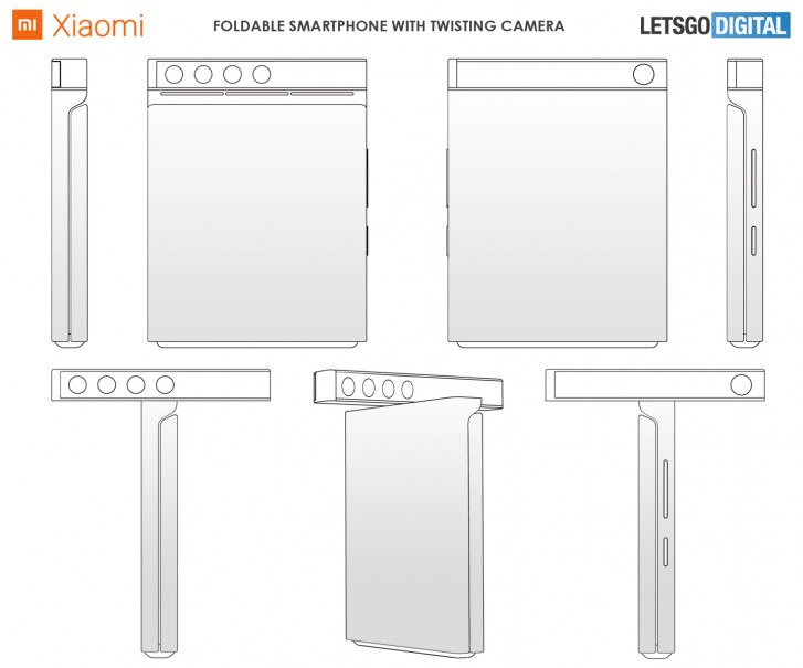 Xiaomiの折り畳みスマートフォンの新特許３