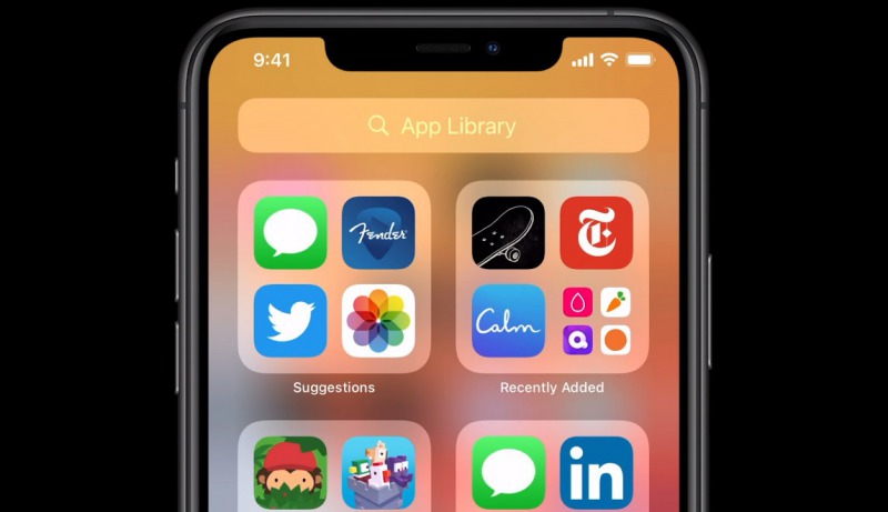 iOS 14 新機能App libaray