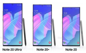 Galaxy Note 20シリーズのイメージ