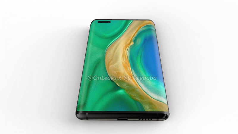 Mate 40 Pro rendered image 3