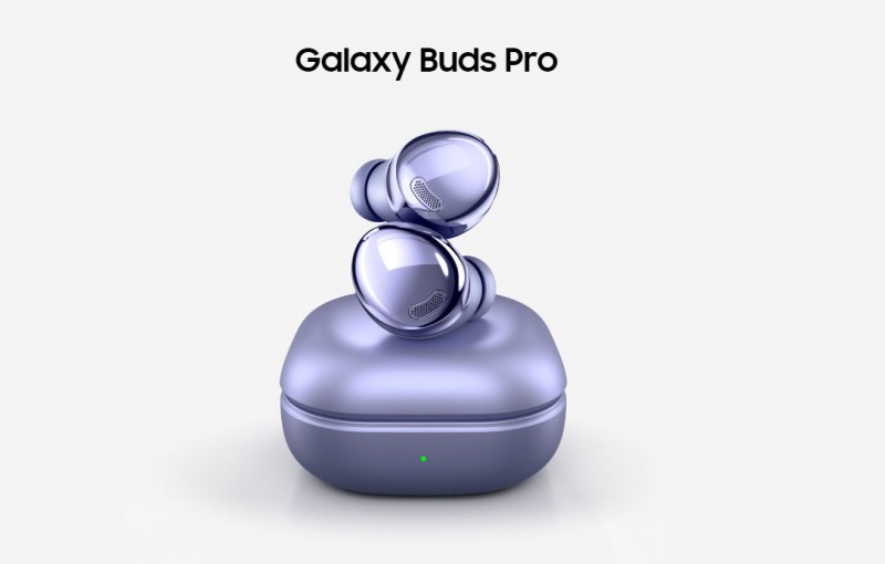 未開封新品 Galaxy Buds Pro 完全無銭イヤホン 色:紫