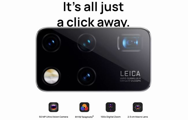 Leicaとの協業によるクアッドカメラ